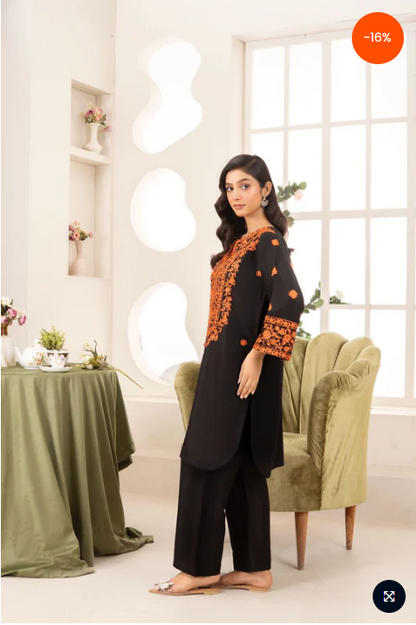 BLACK LAVA – Classic Embroidery 2PC