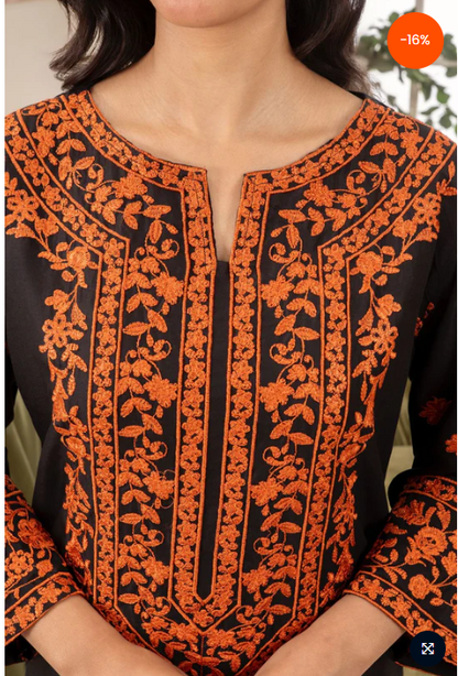 BLACK LAVA – Classic Embroidery 2PC