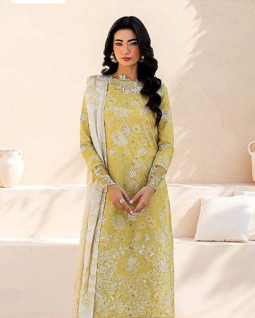 IZNIK LAWN FULL CHICKENKARI
