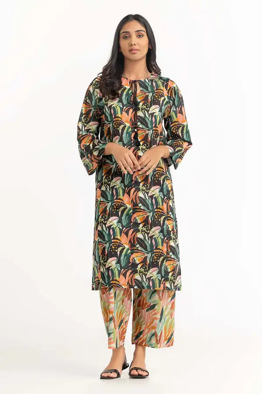Lawn Printed Shirt And Trouser
